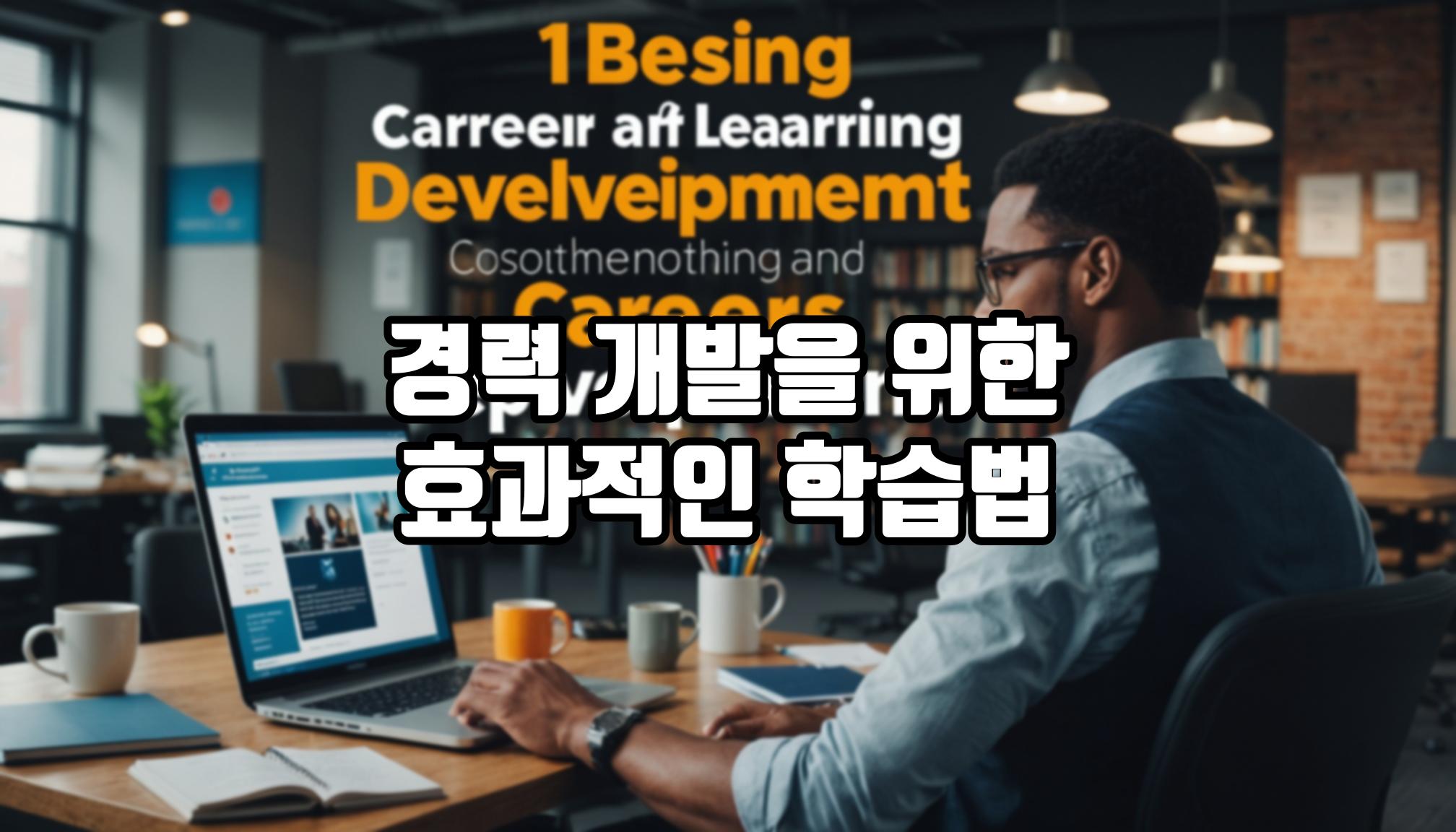 경력개발을 위한 학습법