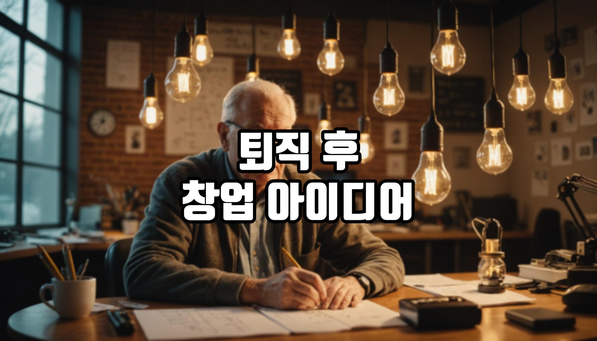 퇴직 후 창업 아이디어 탐색