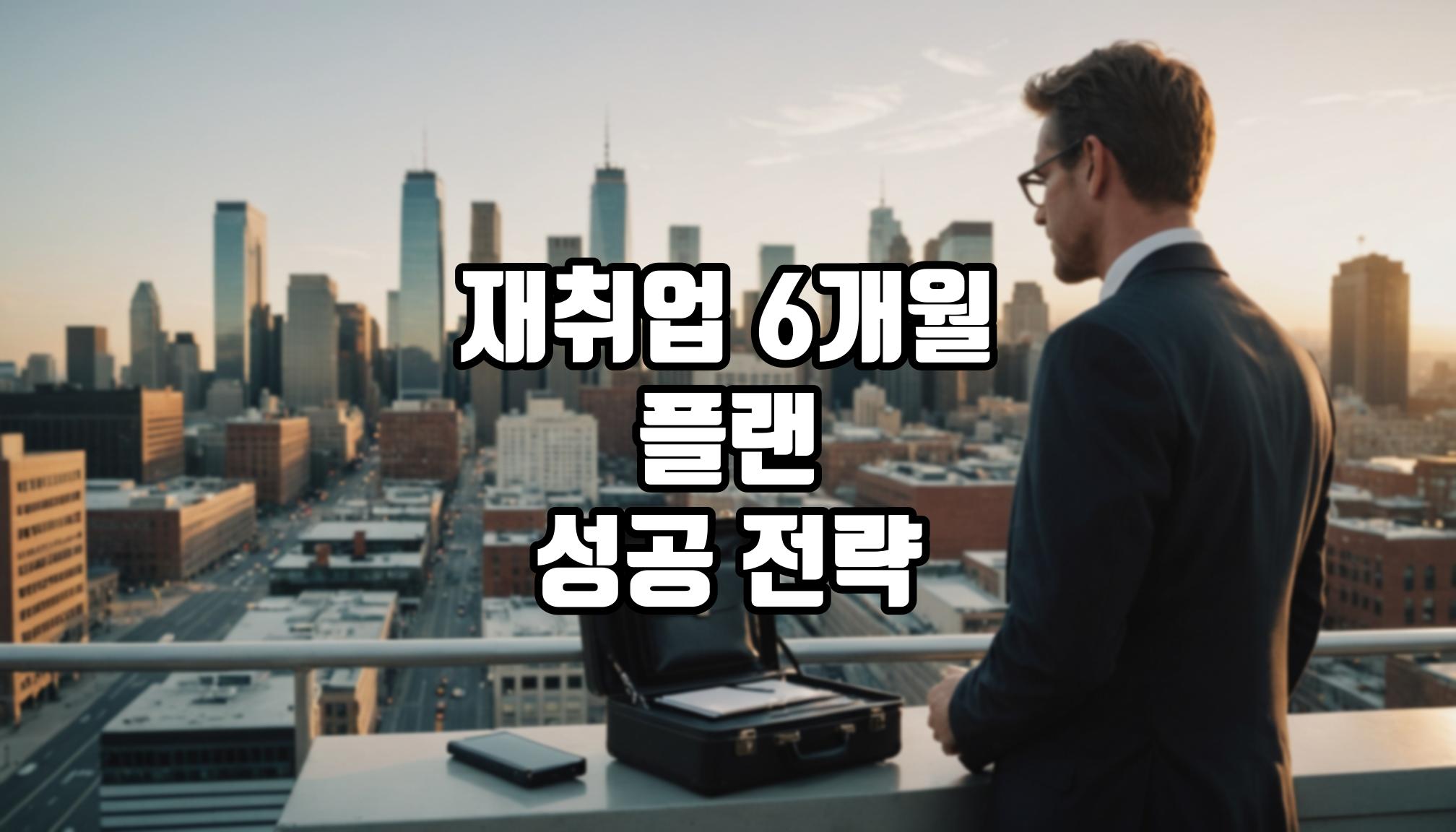 퇴직 후 재취업까지 6개월 플랜