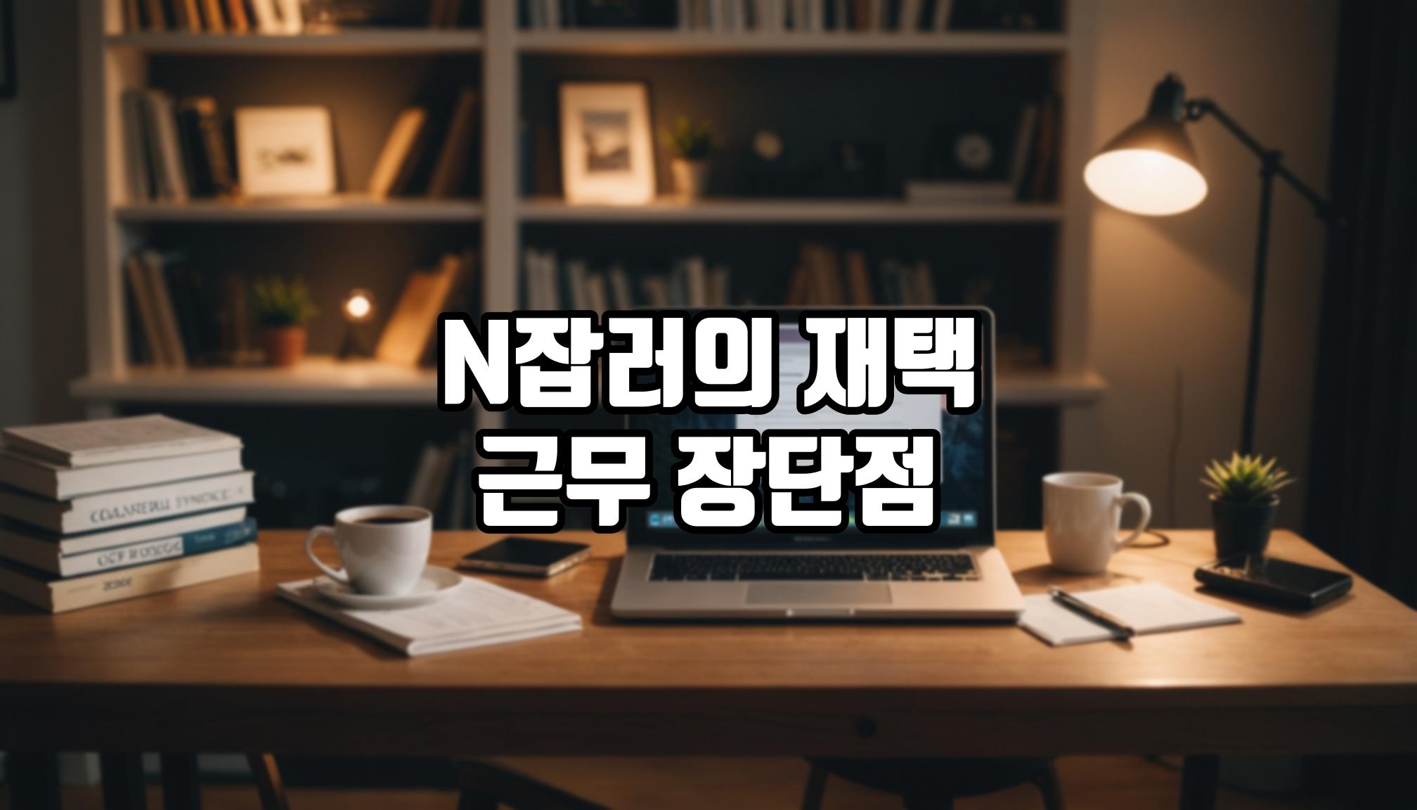 N잡러를 위한 재택 근무의 장단점은?