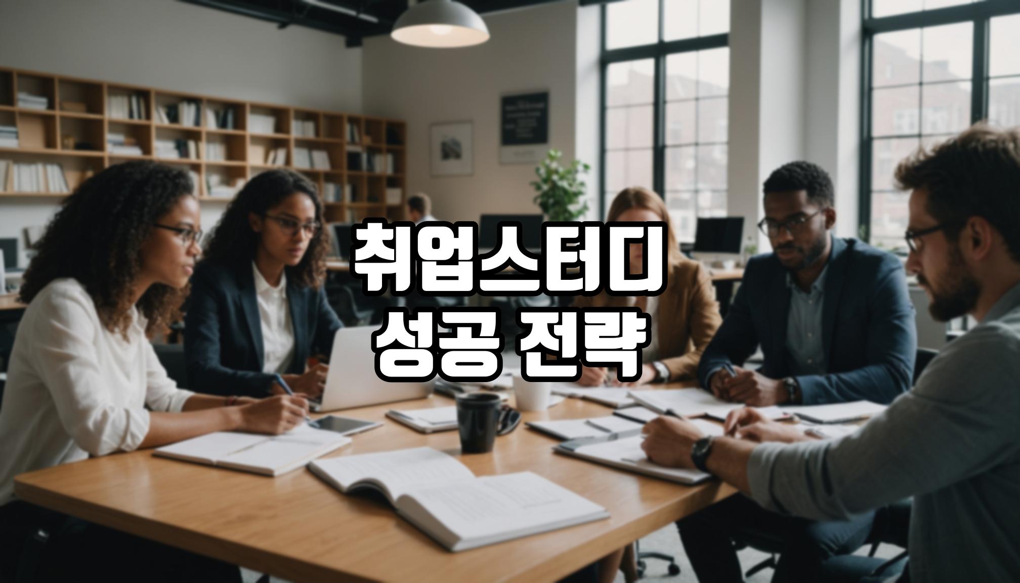 취업스터디 구성 및 운영 방법