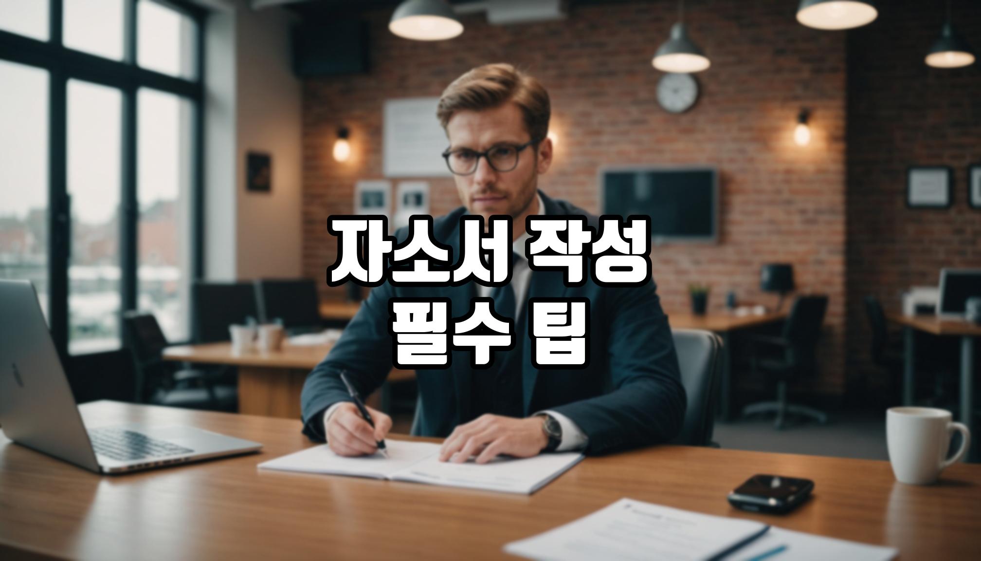 자소서 작성 시 꼭 알아야 할 팁