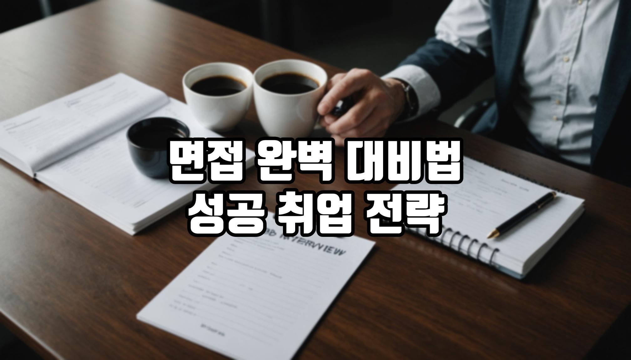 취업 준비, 면접 질문 완벽 대비법은?