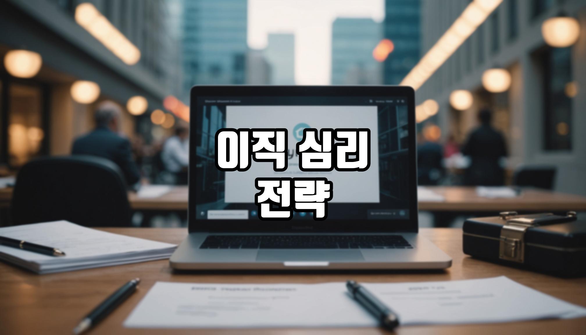 이직 시 꼭 알아야 할 심리적 전략은?