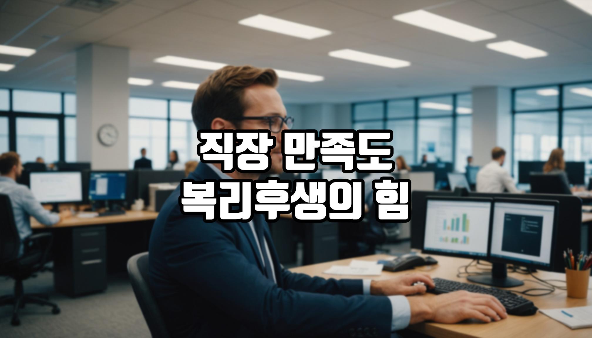 복리후생으로 직장 만족도 높이는 법은?