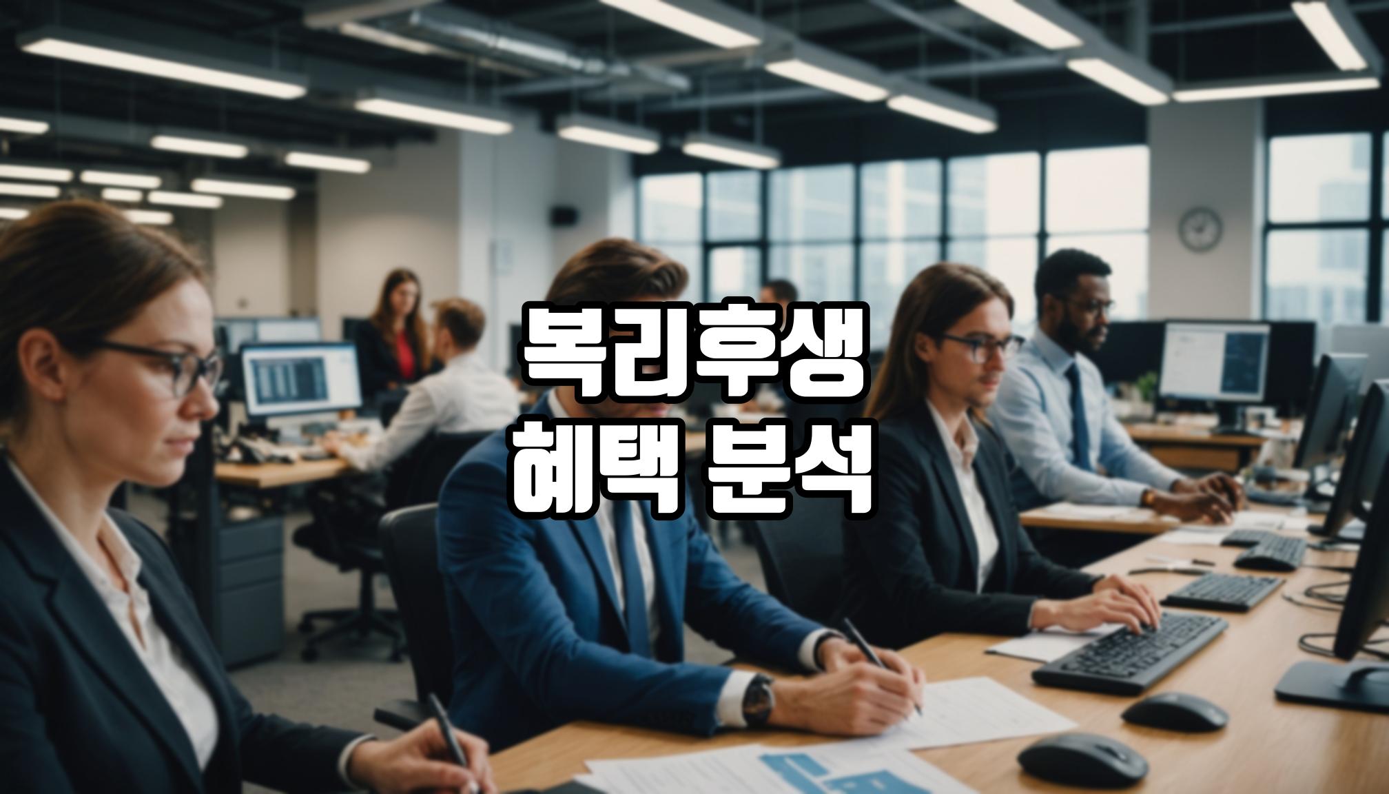 직장인 복리후생으로 누리는 혜택은?